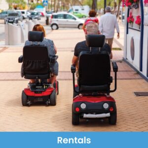 Mobility Scooters & Power Wheelchair Rentals